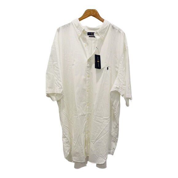 Ralph Lauren Other - RALPH LAUREN White Feather Weight Twill Cotton Pony Long Sleeve Shirt 3XL $98.50